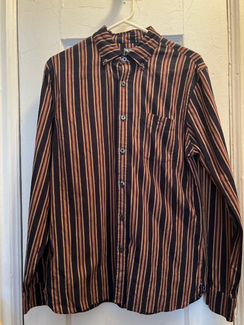Todd Snyder M Long Sleeve Striped Button Down Shirt